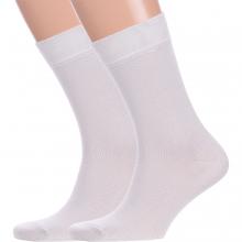 Комплект из 2 пар мужских носков GRAND LINE СВЕТЛО-СЕРЫЕ
