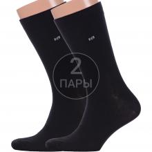 Комплект из 2 пар мужских носков  Красная ветка  ЧЕРНЫЕ