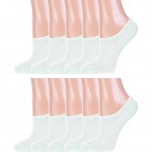 Комплект из 10 пар женских ультракоротких носков Hobby Line БЛЕДНО-ЗЕЛЕНЫЕ