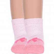 Комплект из 2 пар детских махровых носков Брестские (БЧК) рис. 052, СВЕТЛО-РОЗОВЫЕ