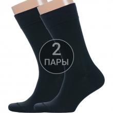 Комплект из 2 пар мужских носков LORENZLine ЧЕРНЫЕ