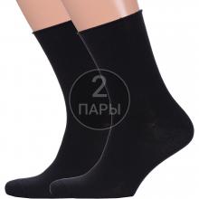 Комплект из 2 пар мужских носков с ослабленной резинкой PARA socks ЧЕРНЫЕ